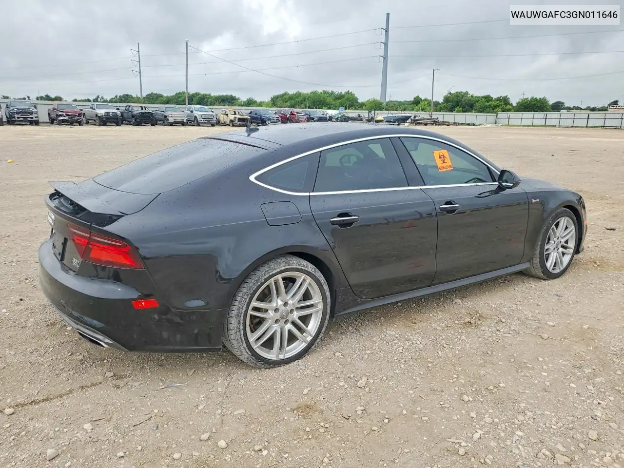 2016 Audi A7 Premium Plus VIN: WAUWGAFC3GN011646 Lot: 55156166