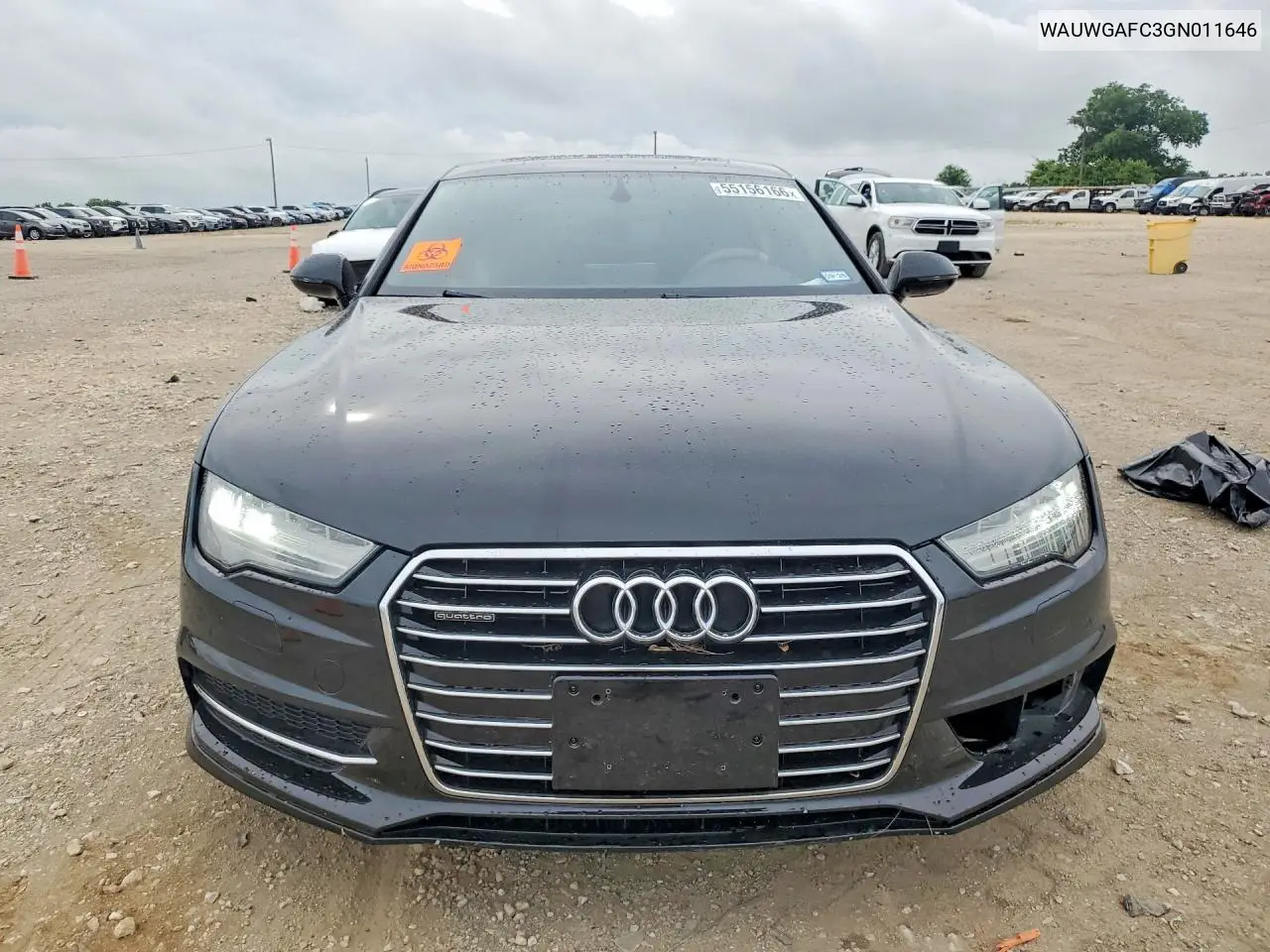 2016 Audi A7 Premium Plus VIN: WAUWGAFC3GN011646 Lot: 55156166