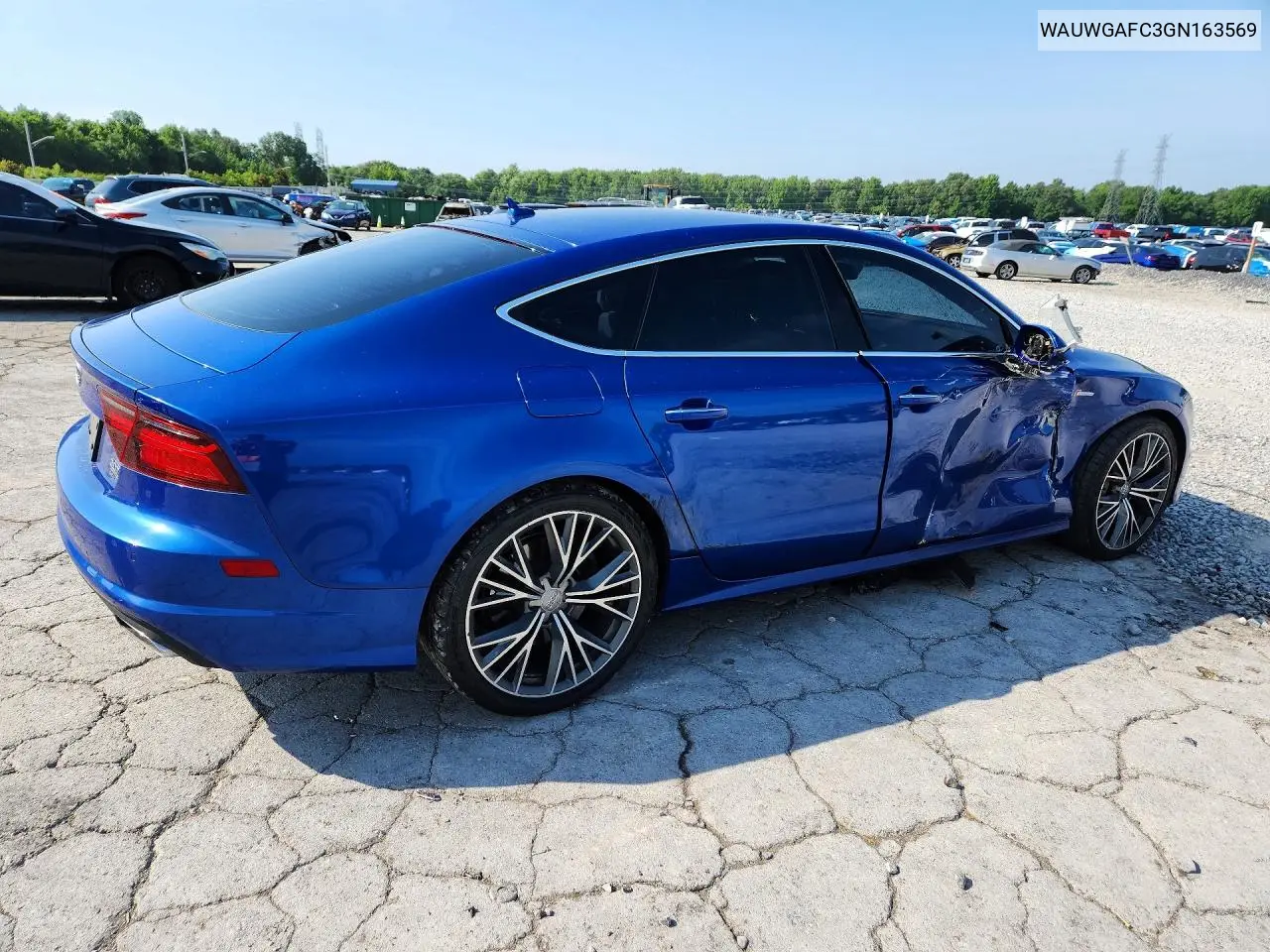 2016 Audi A7 Premium Plus VIN: WAUWGAFC3GN163569 Lot: 57936846