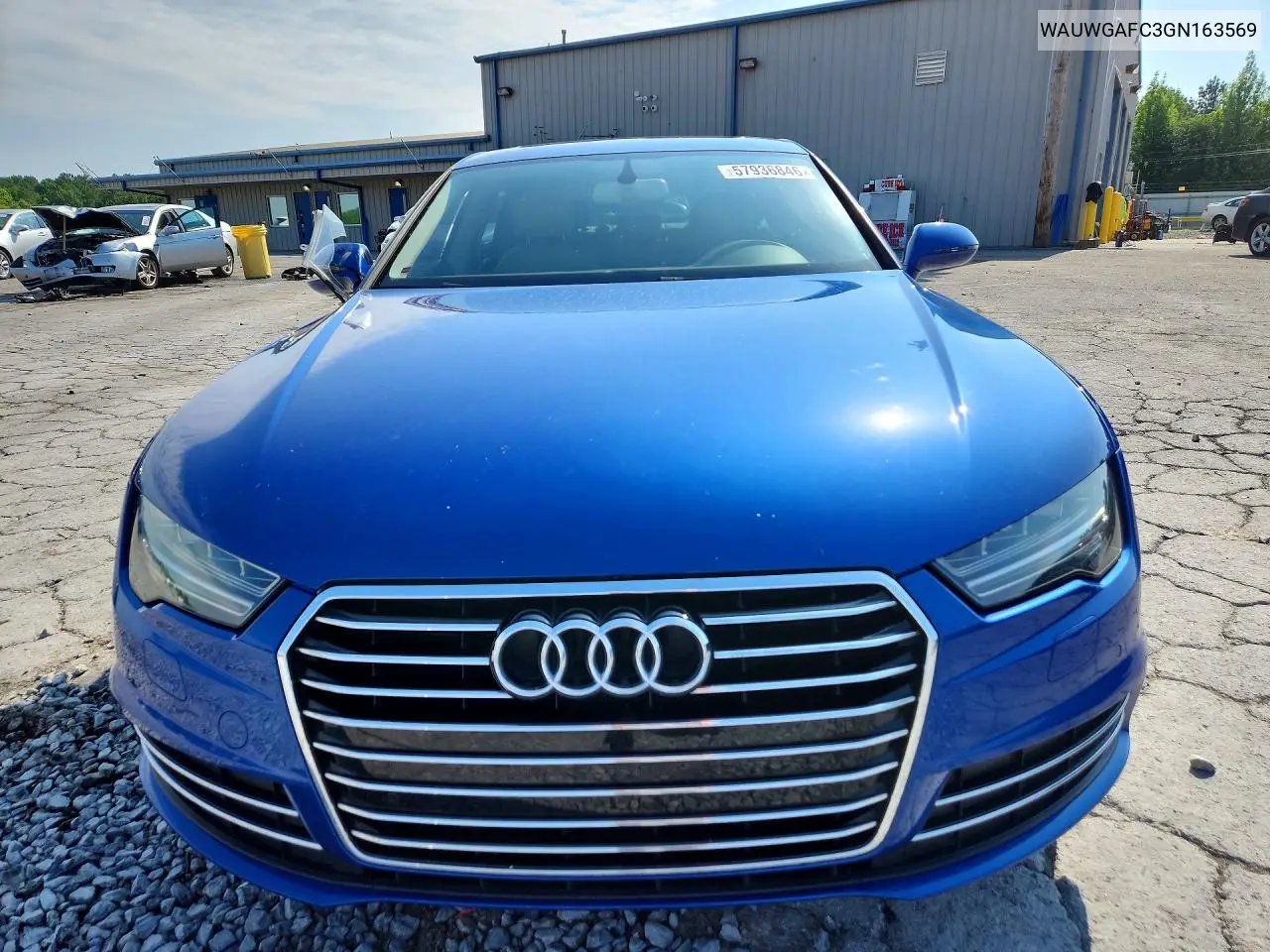 2016 Audi A7 Premium Plus VIN: WAUWGAFC3GN163569 Lot: 57936846