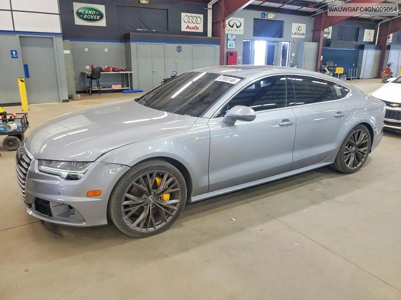 2016 Audi A7 VIN: WAUWGAFC4GN009064 Lot: 57993146