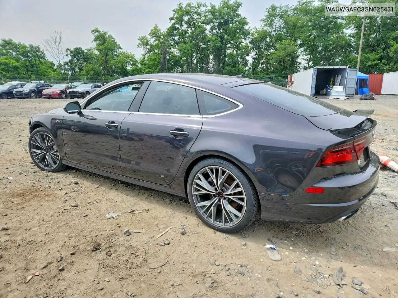 2016 Audi A7 Premium Plus VIN: WAUWGAFC3GN025451 Lot: 58197766