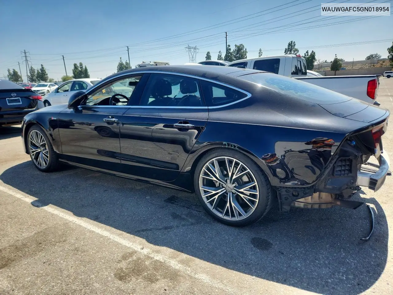 2016 Audi A7 Premium Plus VIN: WAUWGAFC5GN018954 Lot: 58284056