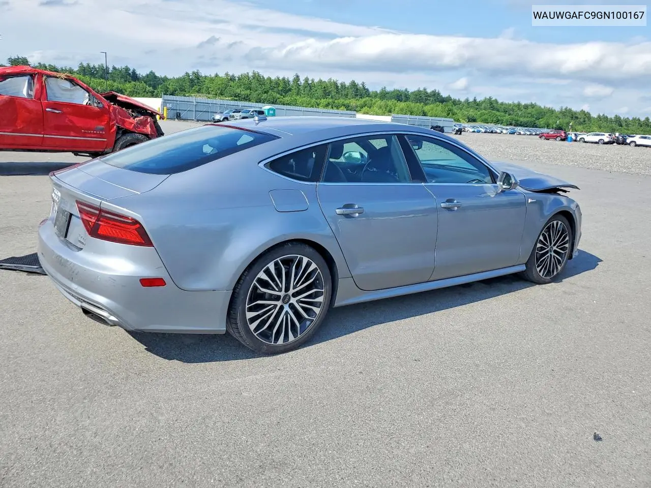 2016 Audi A7 Premium Plus VIN: WAUWGAFC9GN100167 Lot: 59178666