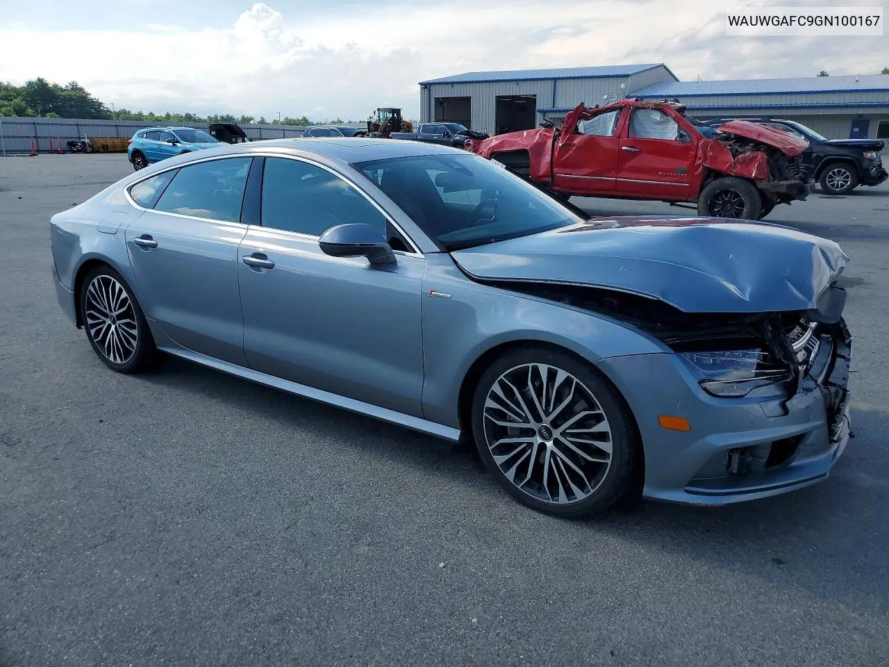 2016 Audi A7 Premium Plus VIN: WAUWGAFC9GN100167 Lot: 59178666