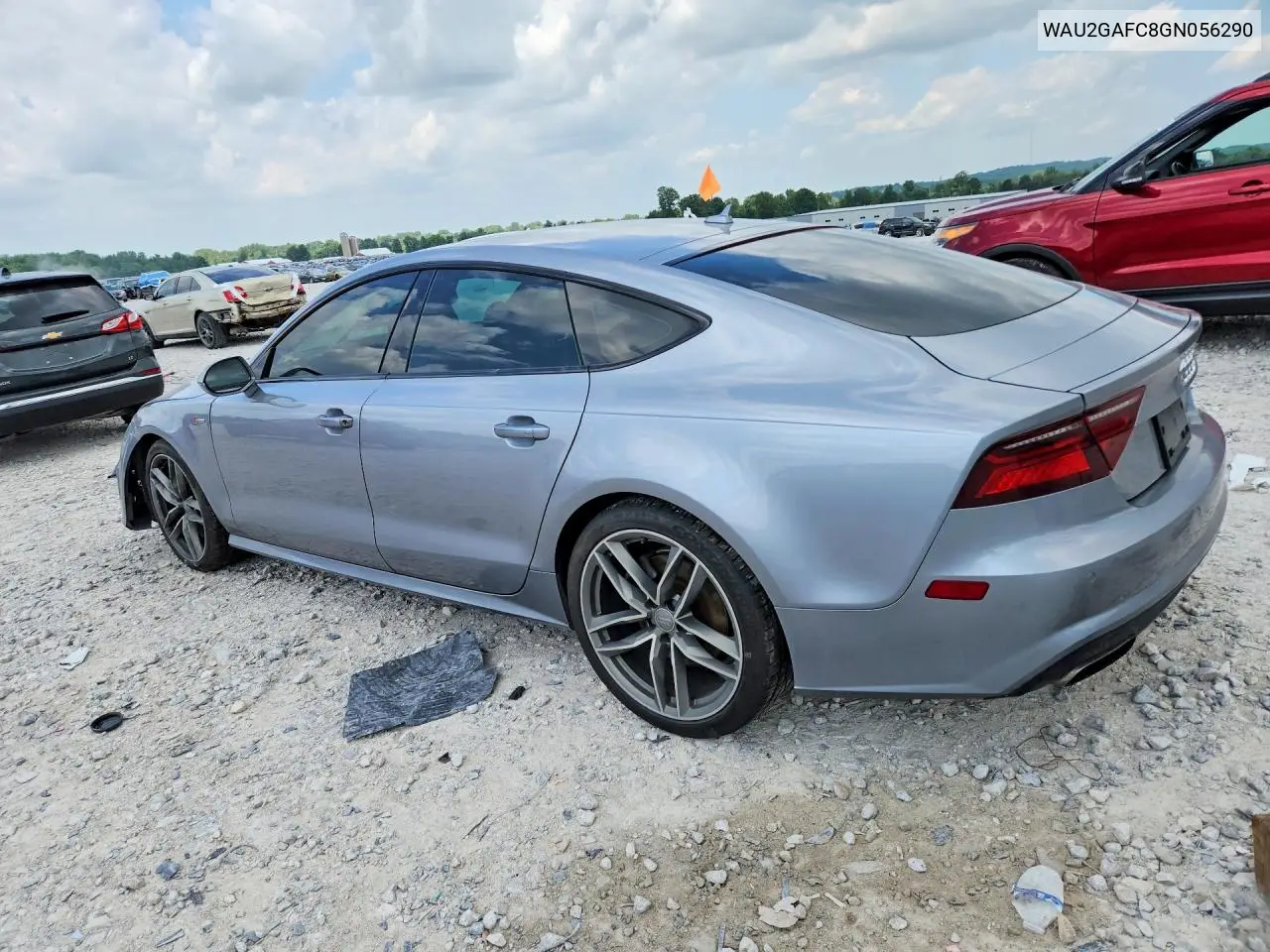 2016 Audi A7 Prestige VIN: WAU2GAFC8GN056290 Lot: 59658976
