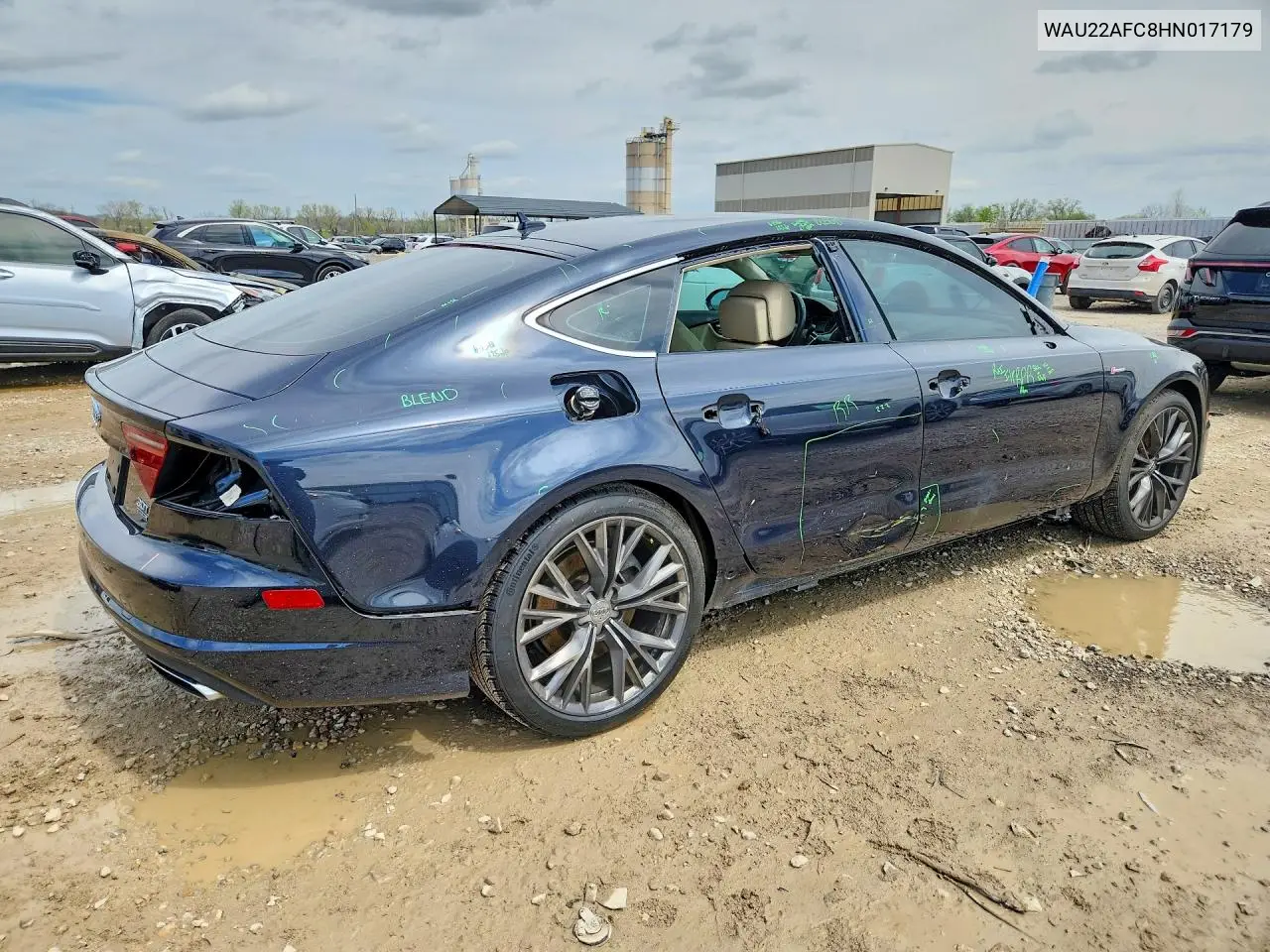 2017 Audi A7 Prestige VIN: WAU22AFC8HN017179 Lot: 49755136