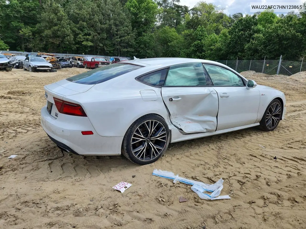 2017 Audi A7 Prestige VIN: WAU22AFC7HN123865 Lot: 55337086
