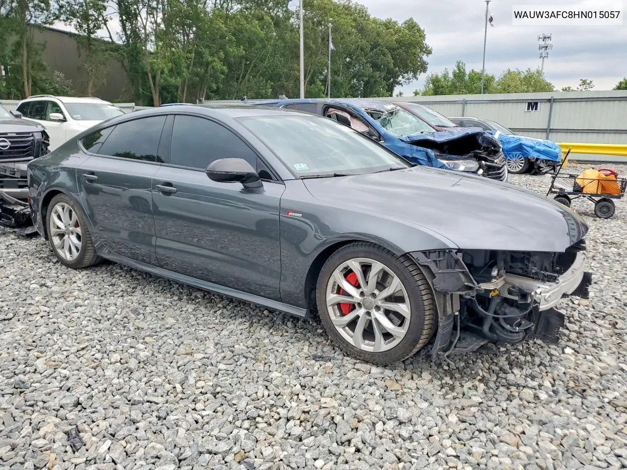 2017 Audi A7 Competition Prestige VIN: WAUW3AFC8HN015057 Lot: 57352746