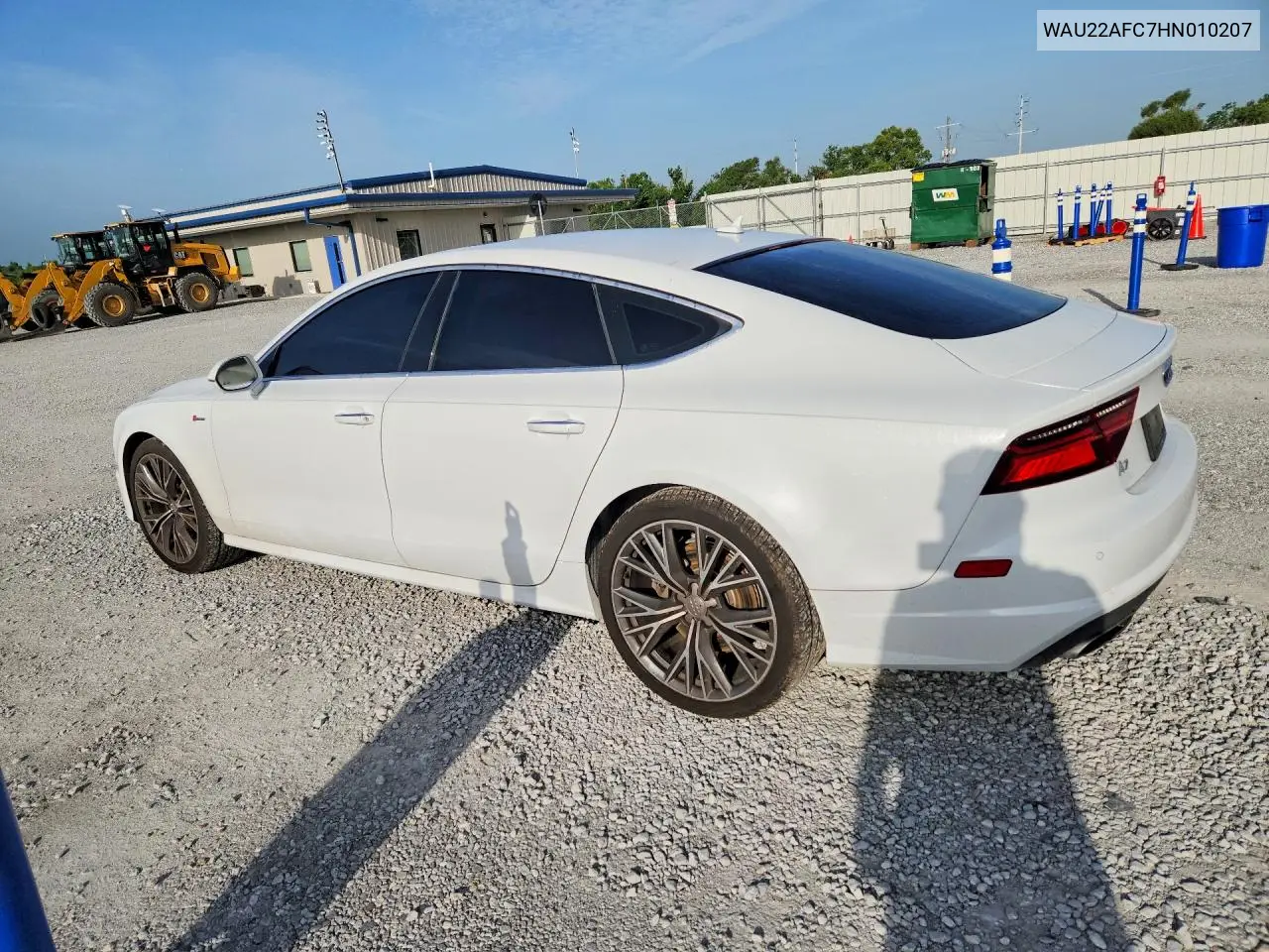 2017 Audi A7 Prestige VIN: WAU22AFC7HN010207 Lot: 57853226