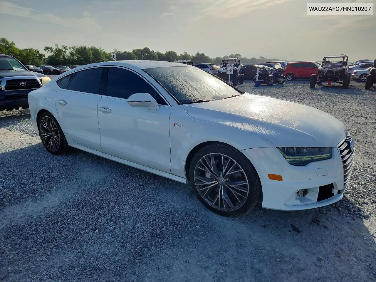 2017 Audi A7 Prestige VIN: WAU22AFC7HN010207 Lot: 57853226
