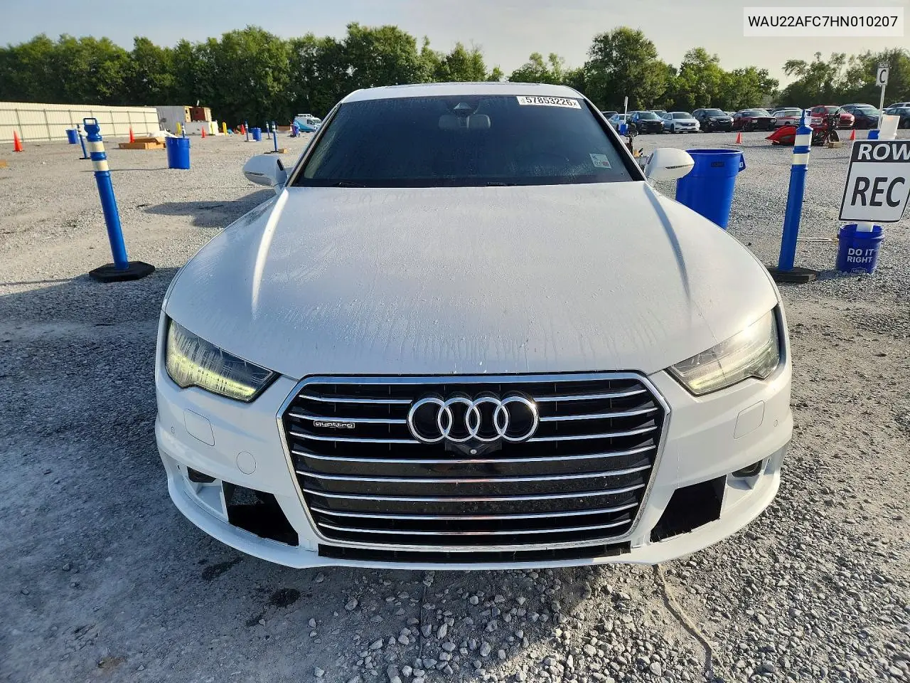2017 Audi A7 Prestige VIN: WAU22AFC7HN010207 Lot: 57853226