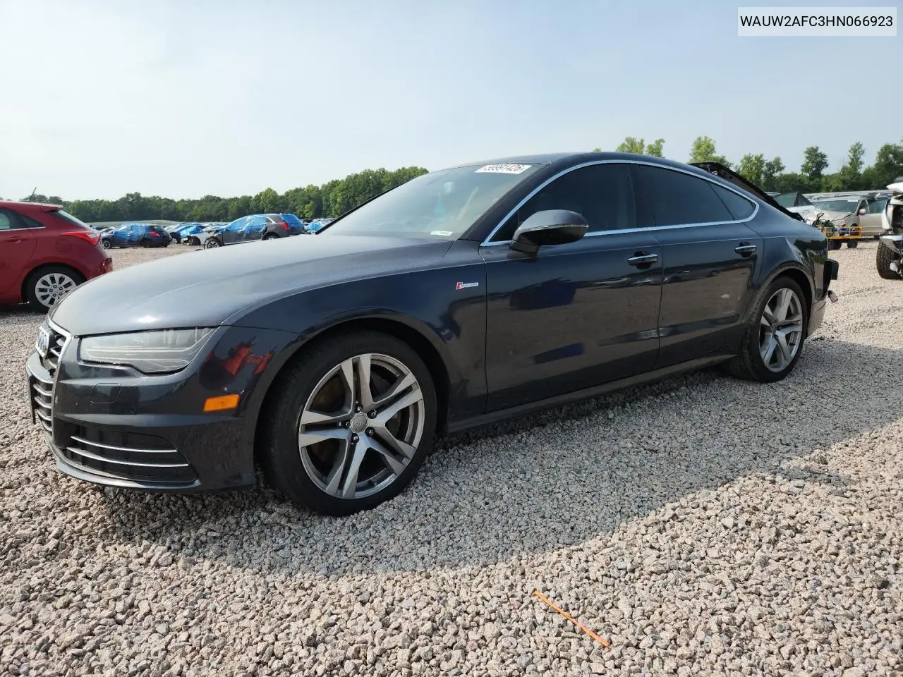 2017 Audi A7 Premium Plus VIN: WAUW2AFC3HN066923 Lot: 59991426