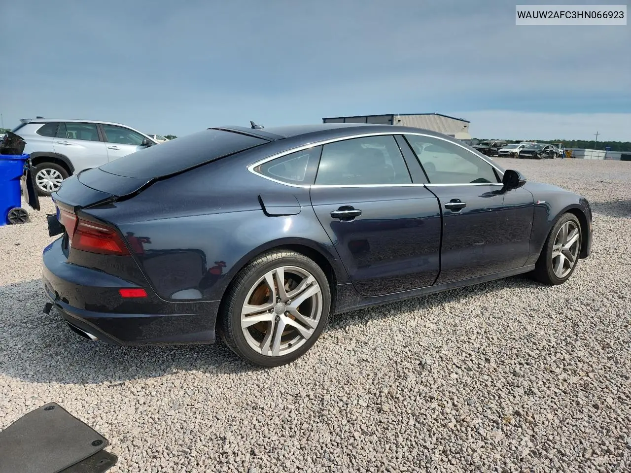 2017 Audi A7 Premium Plus VIN: WAUW2AFC3HN066923 Lot: 59991426
