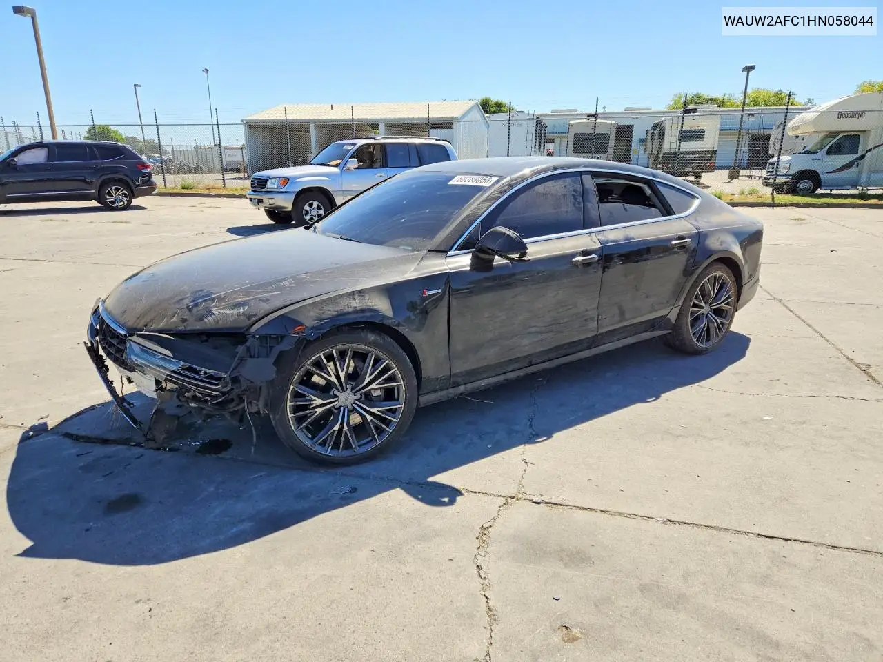 2017 Audi A7 Premium Plus VIN: WAUW2AFC1HN058044 Lot: 60389056