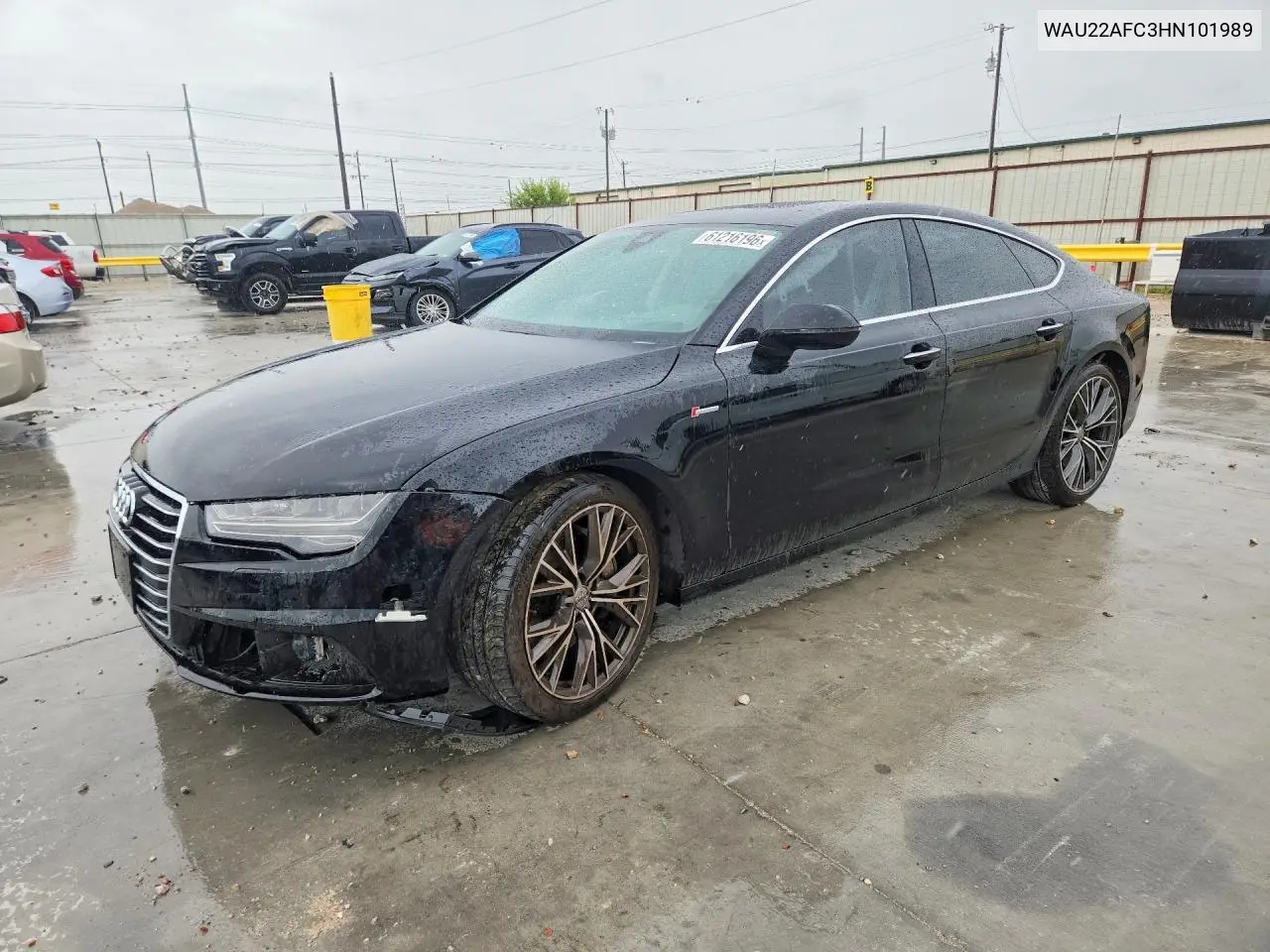 2017 Audi A7 Prestige VIN: WAU22AFC3HN101989 Lot: 61216196
