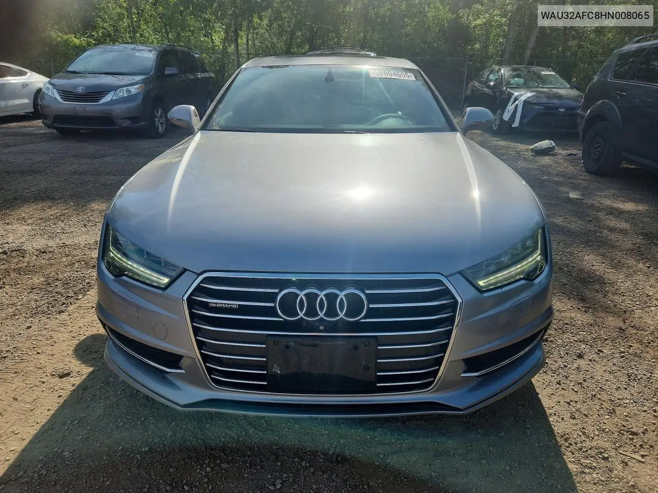 2017 Audi A7 Quattro Progressiv/Technik S L VIN: WAU32AFC8HN008065 Lot: 85604655