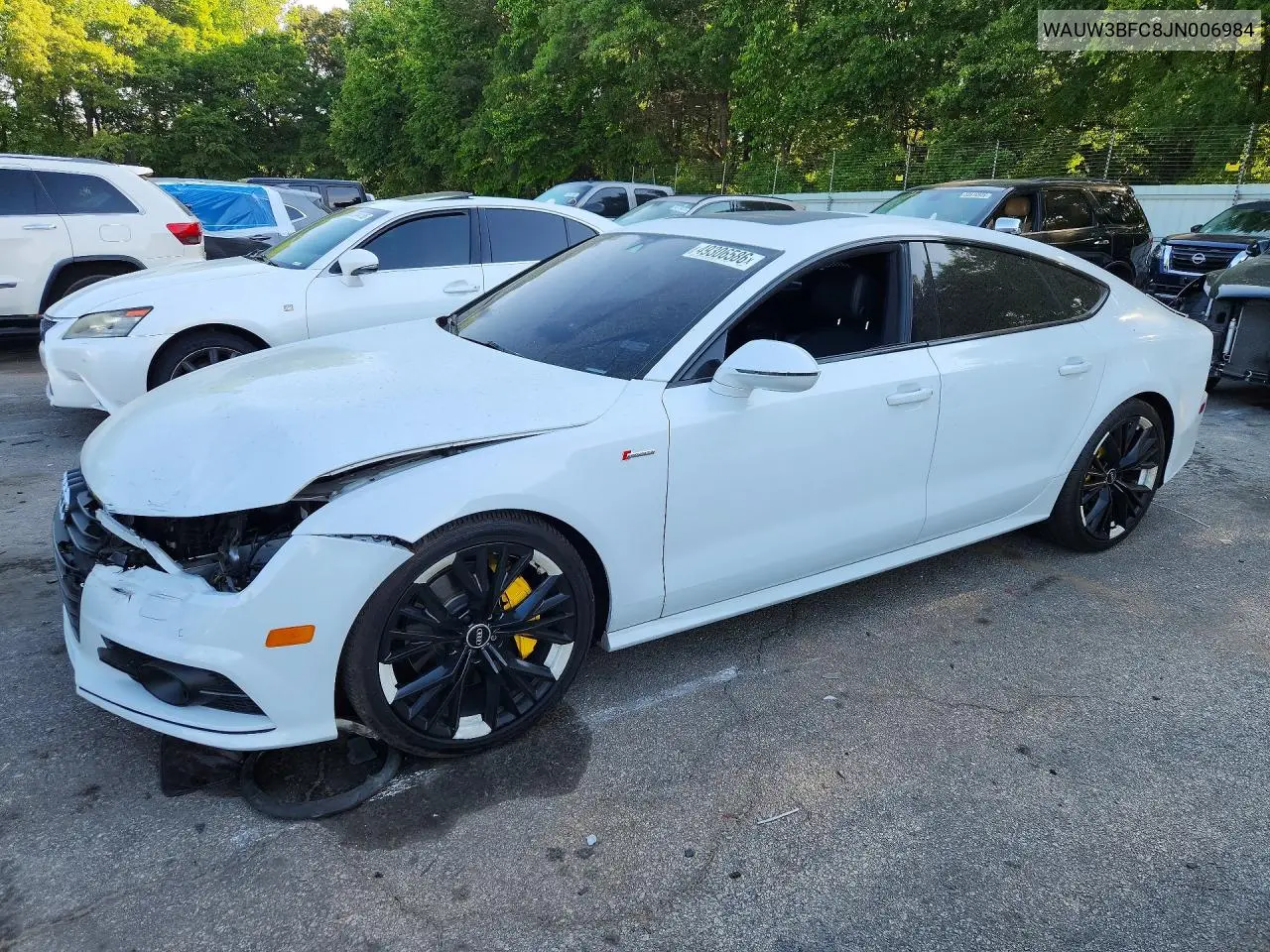 2018 Audi A7 Premium Plus VIN: WAUW3BFC8JN006984 Lot: 49306586