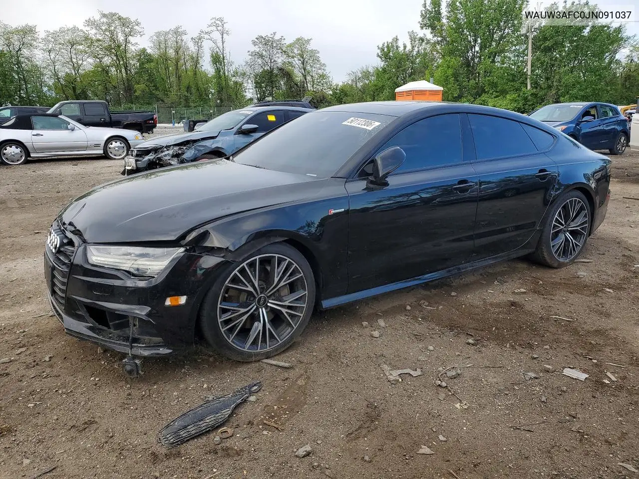 2018 Audi A7 Premium Plus VIN: WAUW3AFC0JN091037 Lot: 50112306