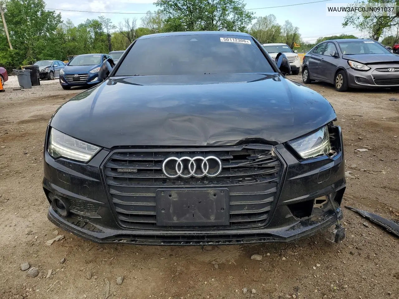 2018 Audi A7 Premium Plus VIN: WAUW3AFC0JN091037 Lot: 50112306