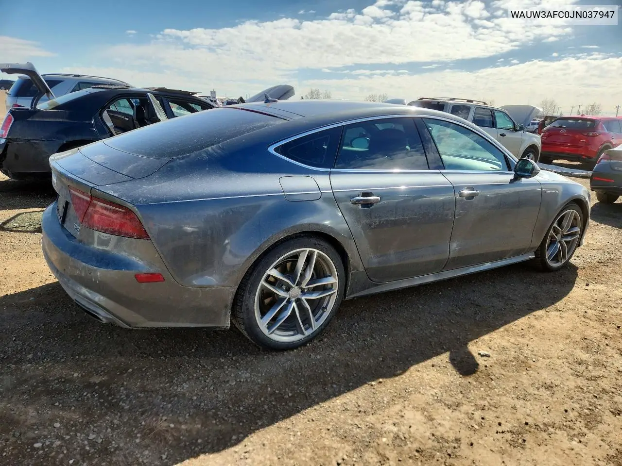 2018 Audi A7 Premium Plus VIN: WAUW3AFC0JN037947 Lot: 50357116