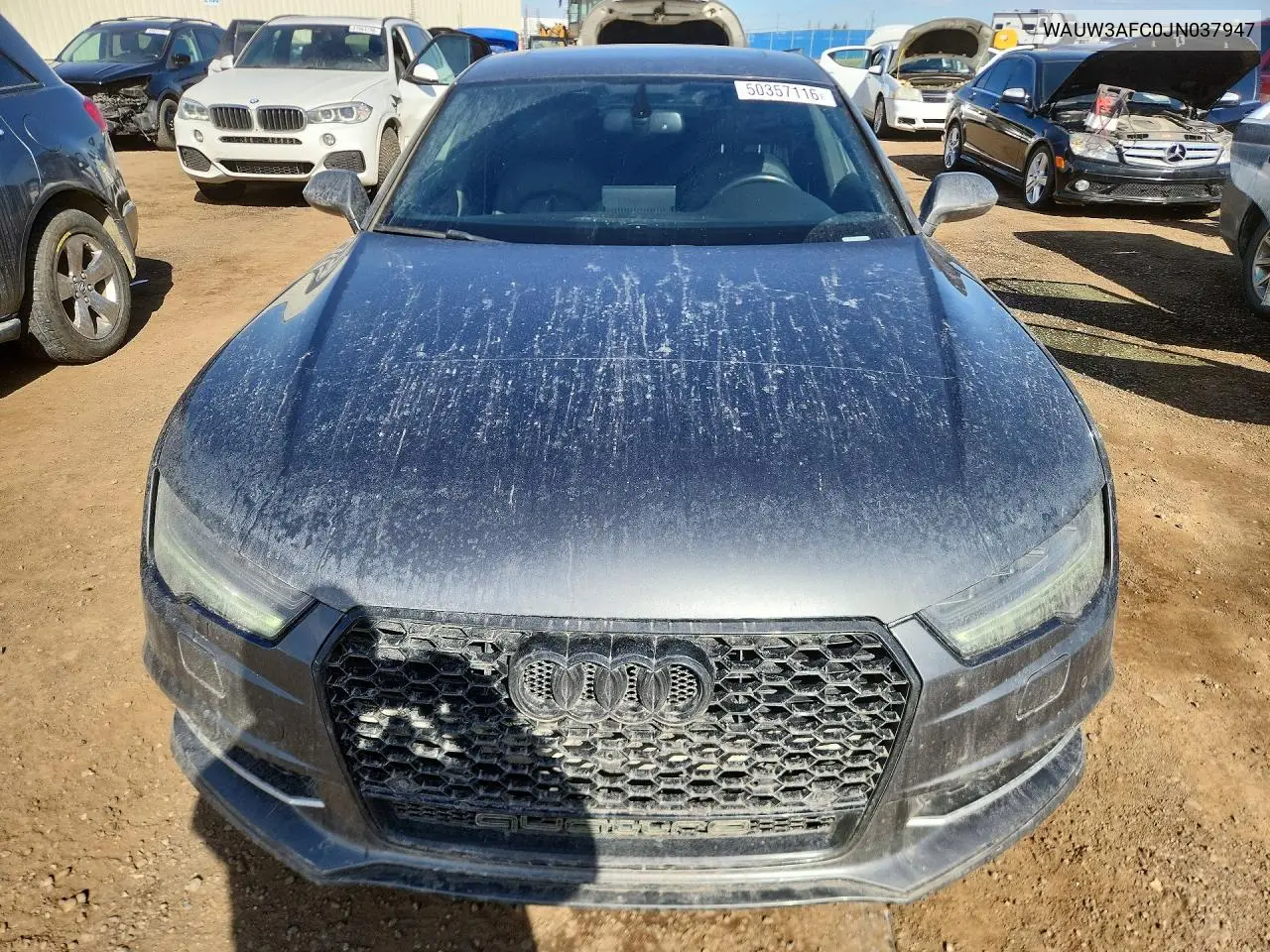 2018 Audi A7 Premium Plus VIN: WAUW3AFC0JN037947 Lot: 50357116