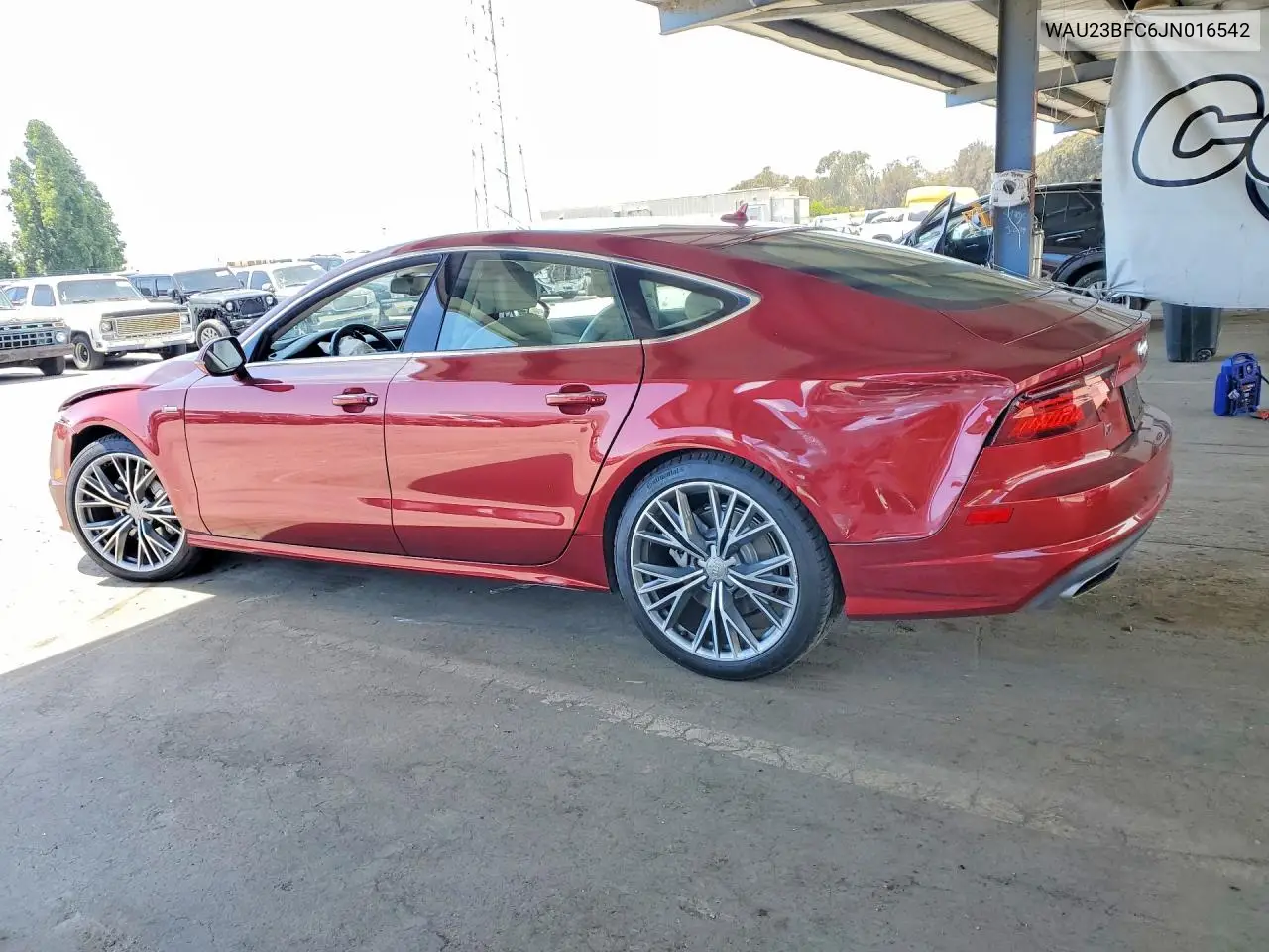 2018 Audi A7 Prestige VIN: WAU23BFC6JN016542 Lot: 59666566
