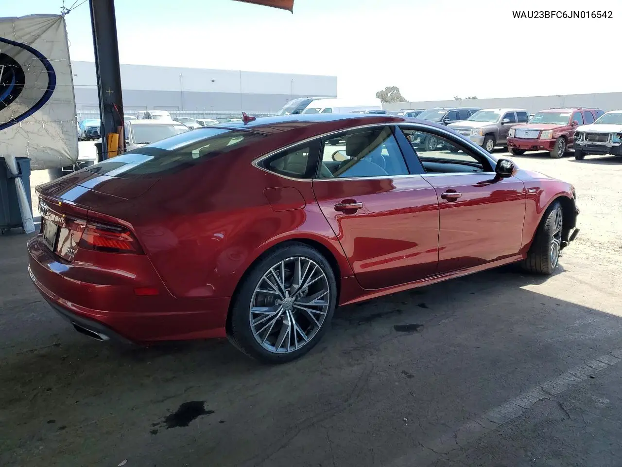 2018 Audi A7 Prestige VIN: WAU23BFC6JN016542 Lot: 59666566