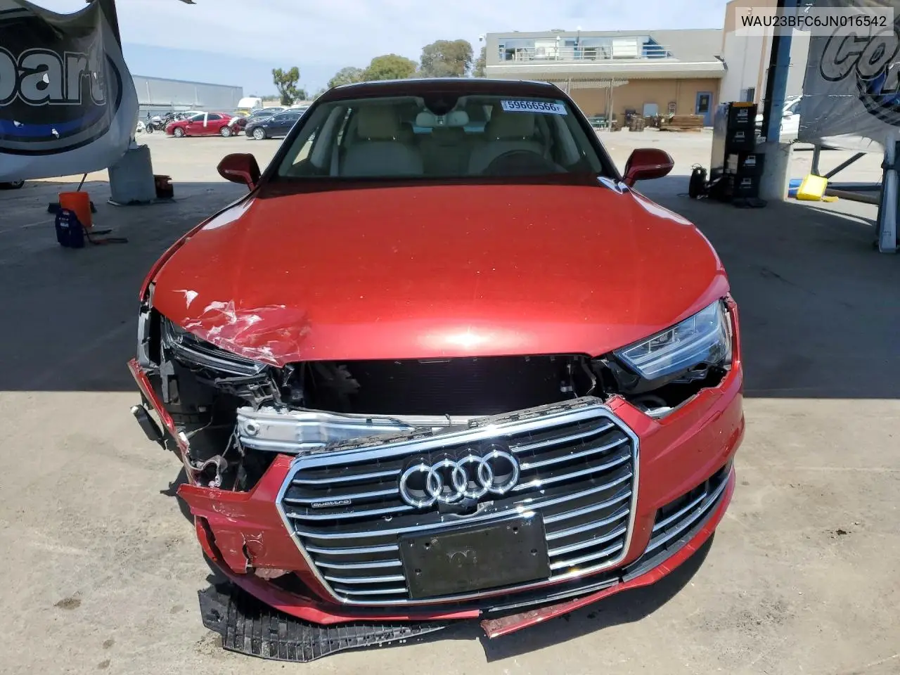 2018 Audi A7 Prestige VIN: WAU23BFC6JN016542 Lot: 59666566