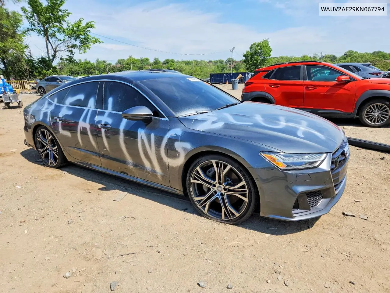 2019 Audi A7 Prestige S-Line VIN: WAUV2AF29KN067794 Lot: 53066306