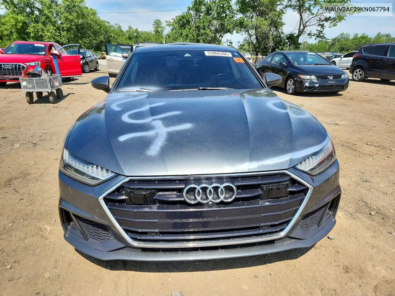 2019 Audi A7 Prestige S-Line VIN: WAUV2AF29KN067794 Lot: 53066306
