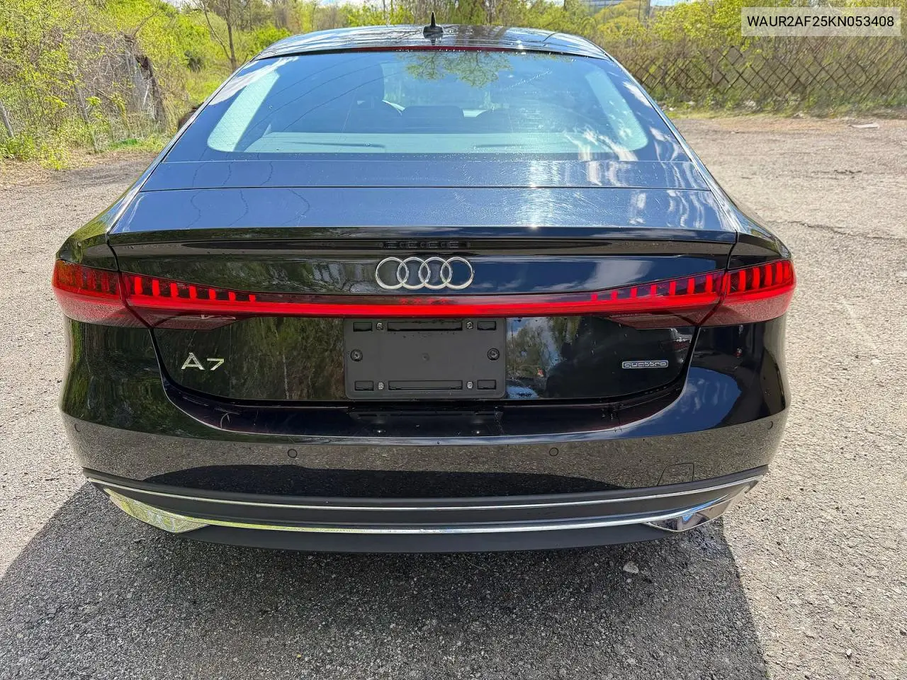 2019 Audi A7 Premium Plus VIN: WAUR2AF25KN053408 Lot: 53651056