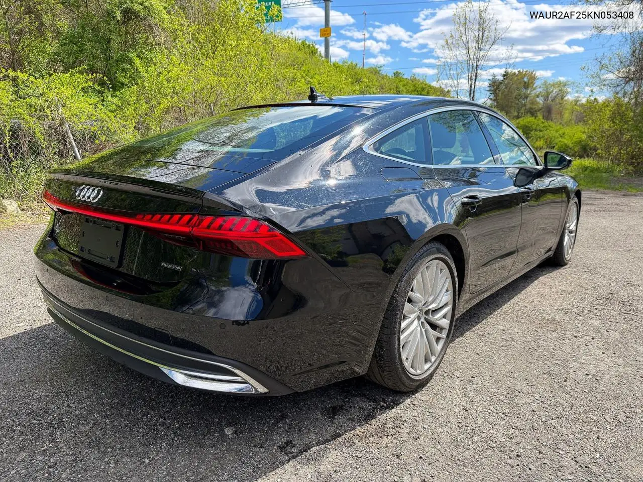 2019 Audi A7 Premium Plus VIN: WAUR2AF25KN053408 Lot: 53651056
