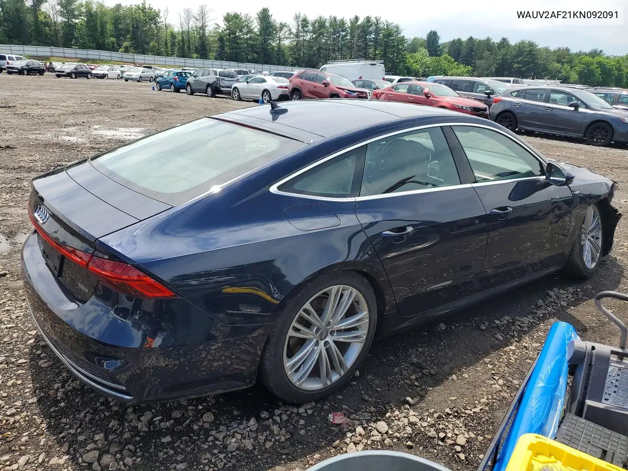 2019 Audi A7 Prestige S-Line VIN: WAUV2AF21KN092091 Lot: 57596636