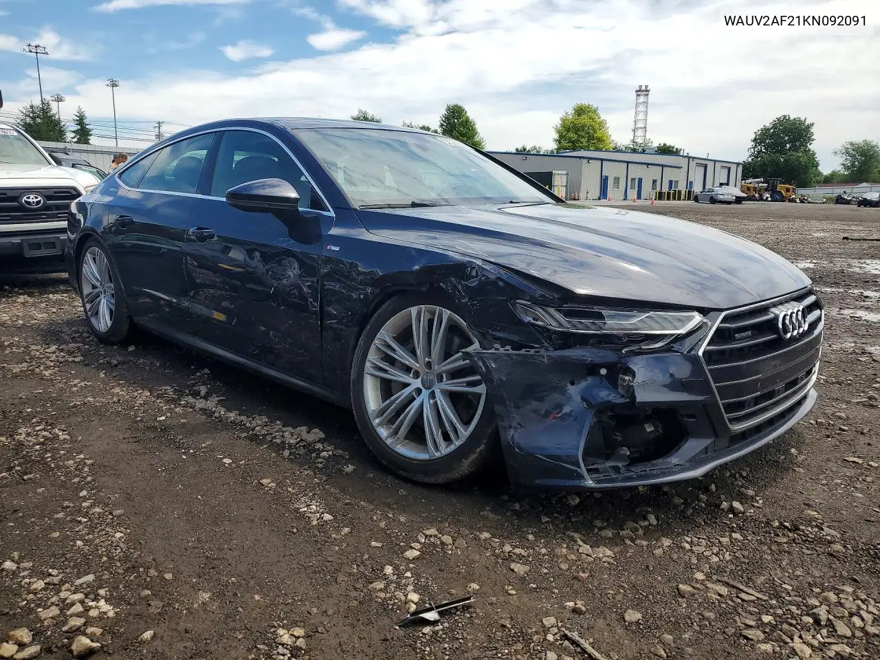 2019 Audi A7 Prestige S-Line VIN: WAUV2AF21KN092091 Lot: 57596636