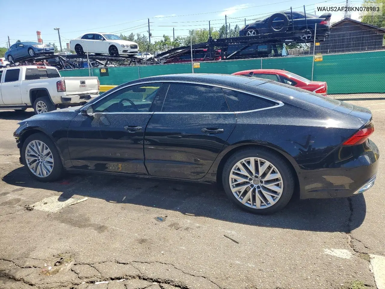 2019 Audi A7 Prestige VIN: WAUS2AF28KN078983 Lot: 59905006