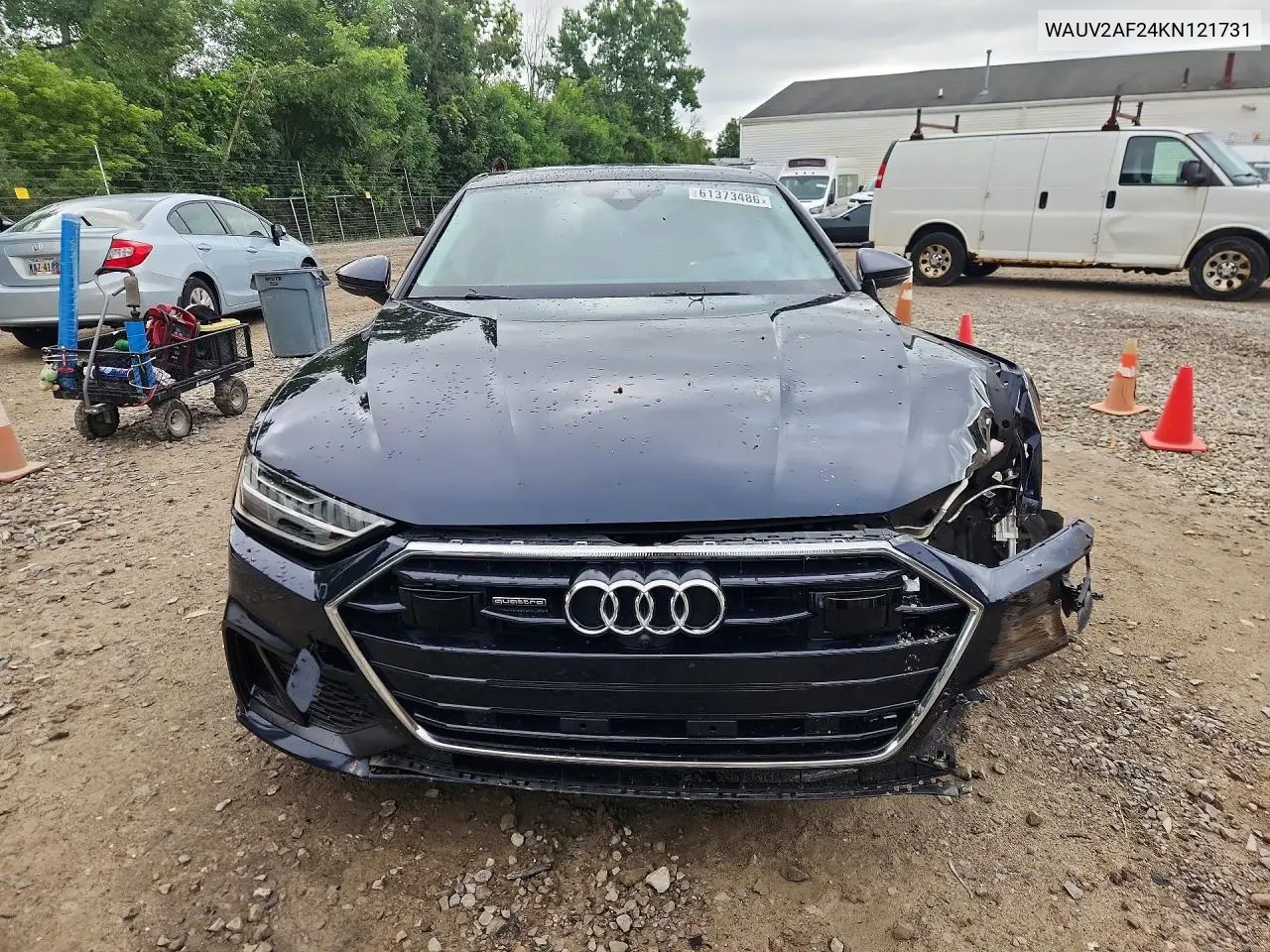 2019 Audi A7 Prestige S-Line VIN: WAUV2AF24KN121731 Lot: 61373486