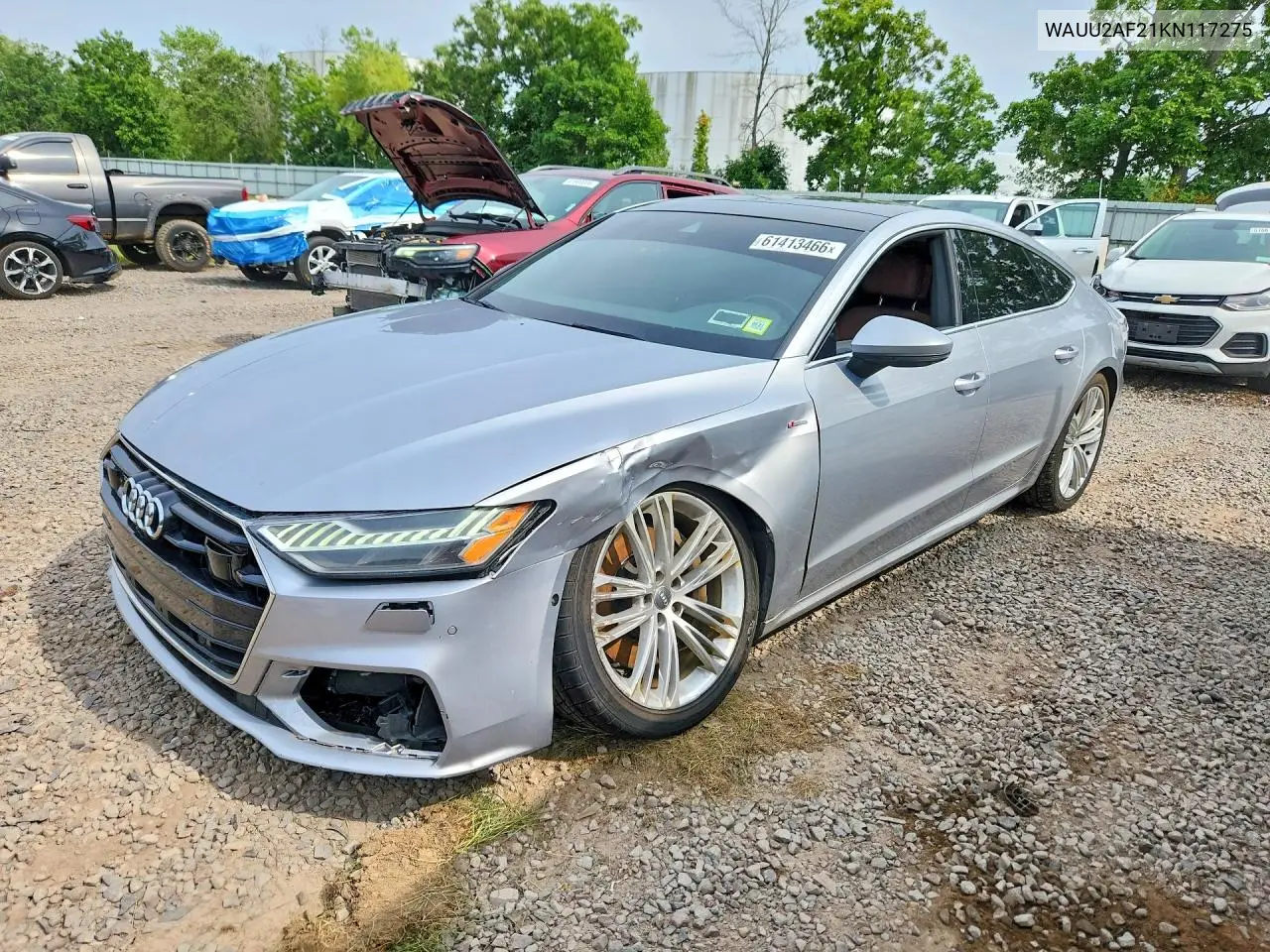 2019 Audi A7 Premium Plus S-Line VIN: WAUU2AF21KN117275 Lot: 61413466