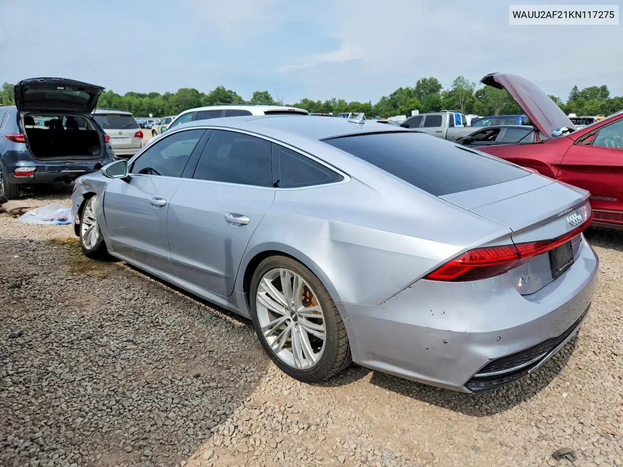 2019 Audi A7 Premium Plus S-Line VIN: WAUU2AF21KN117275 Lot: 61413466