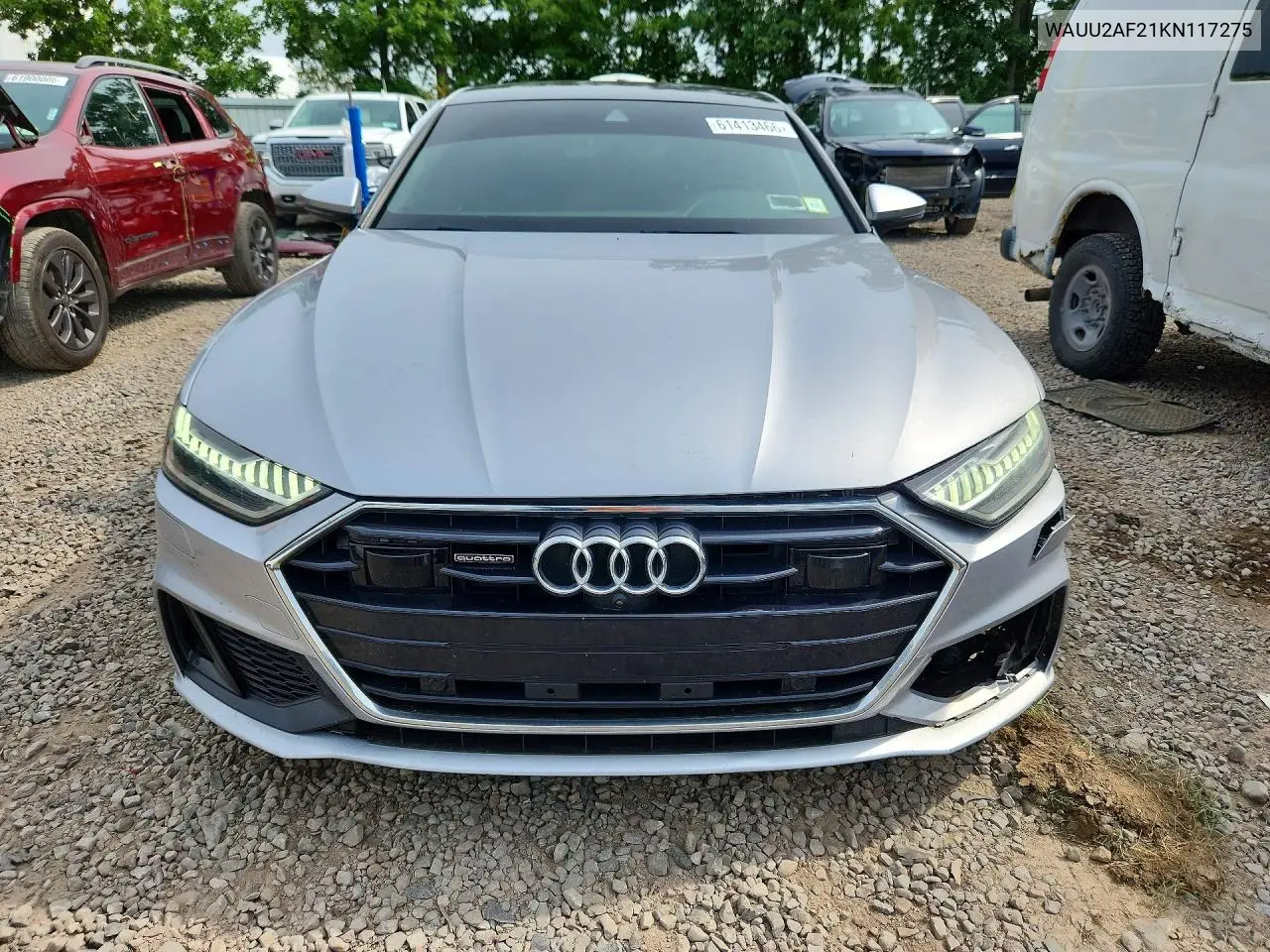 2019 Audi A7 Premium Plus S-Line VIN: WAUU2AF21KN117275 Lot: 61413466