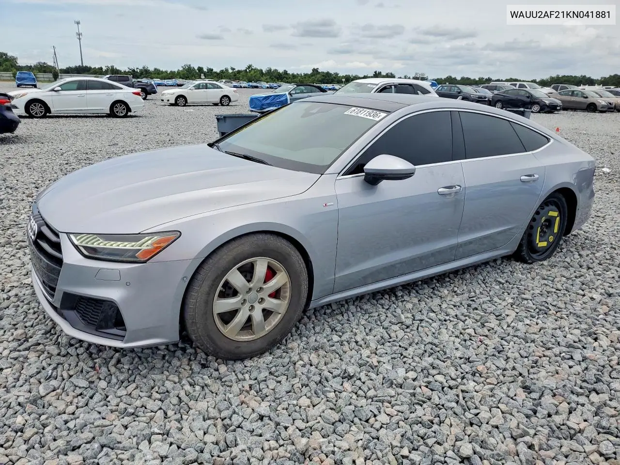 2019 Audi A7 Premium Plus S-Line VIN: WAUU2AF21KN041881 Lot: 61811936