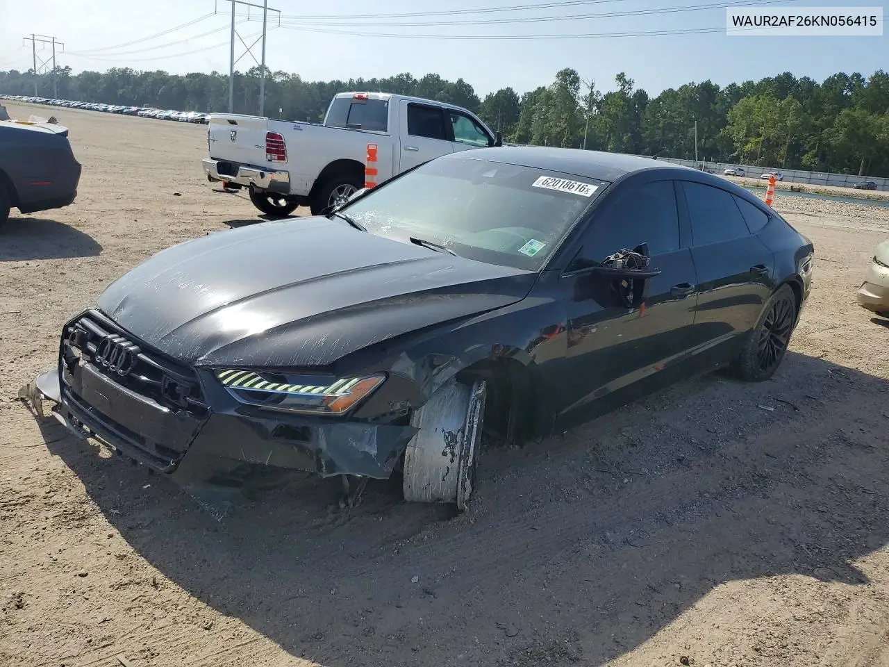 2019 Audi A7 Premium Plus VIN: WAUR2AF26KN056415 Lot: 62018616