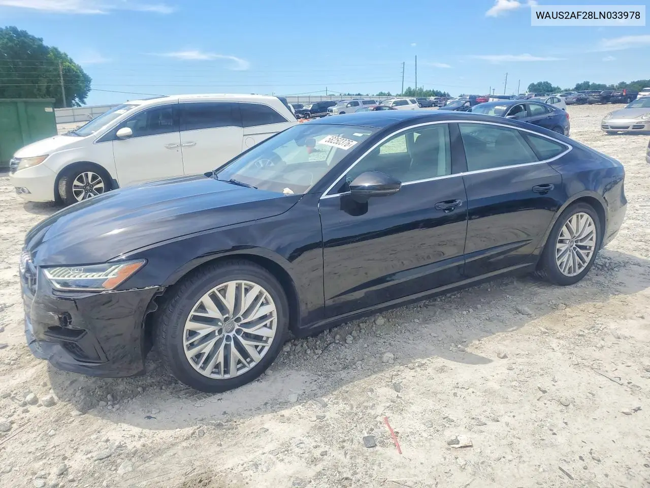 2020 Audi A7 Prestige VIN: WAUS2AF28LN033978 Lot: 58250376