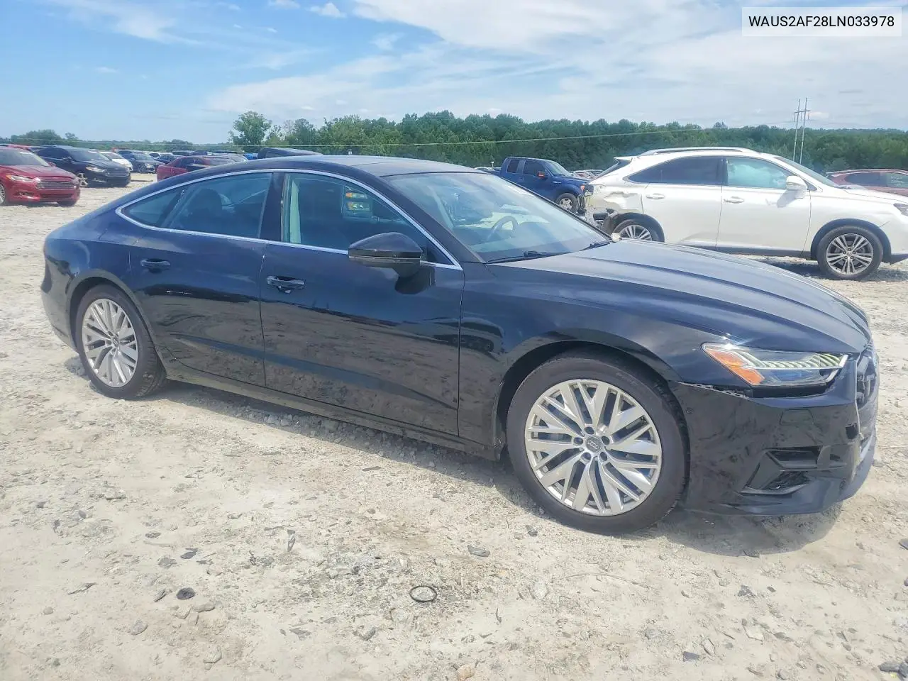 2020 Audi A7 Prestige VIN: WAUS2AF28LN033978 Lot: 58250376