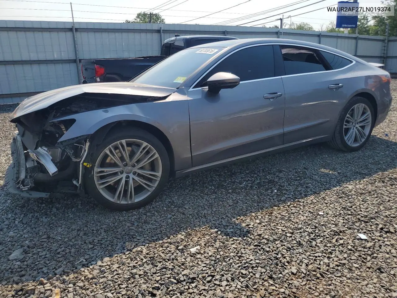 2020 Audi A7 Premium Plus VIN: WAUR2AF27LN019374 Lot: 60703616