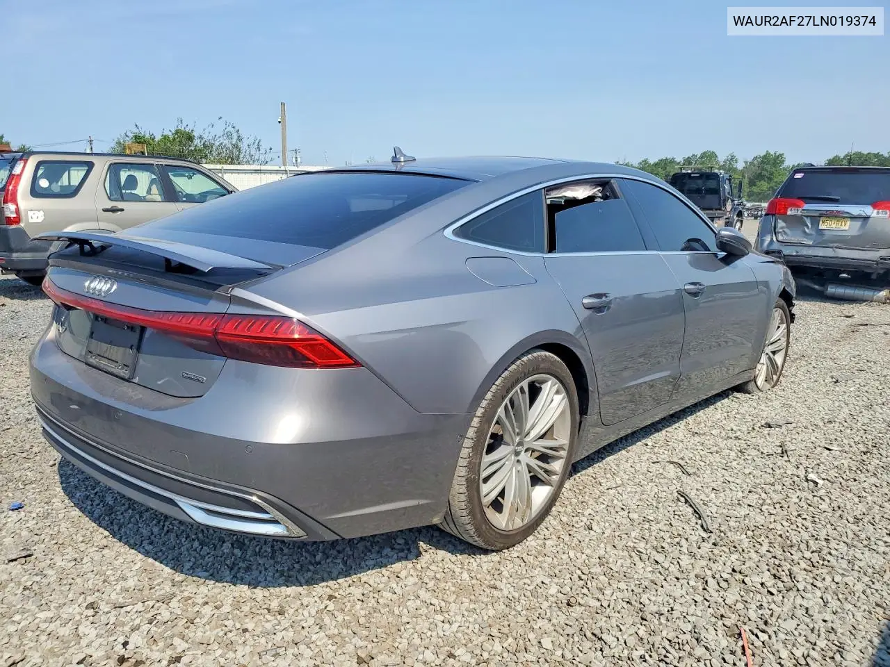 2020 Audi A7 Premium Plus VIN: WAUR2AF27LN019374 Lot: 60703616