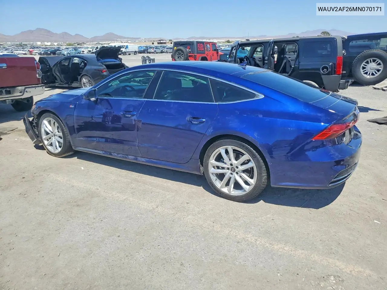2021 Audi A7 Prestige S-Line VIN: WAUV2AF26MN070171 Lot: 53289486
