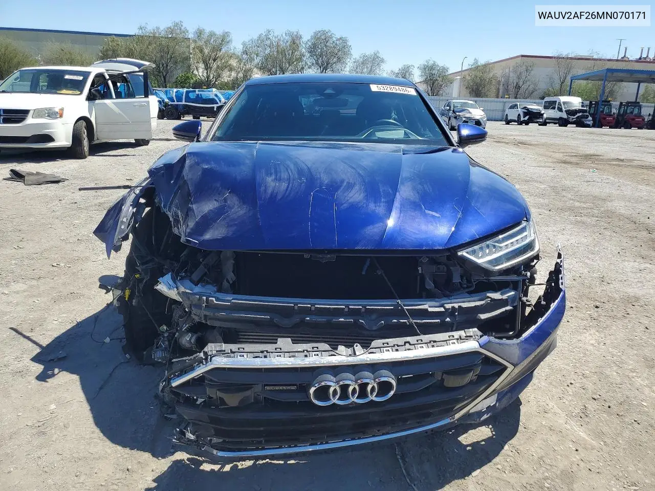 2021 Audi A7 Prestige S-Line VIN: WAUV2AF26MN070171 Lot: 53289486