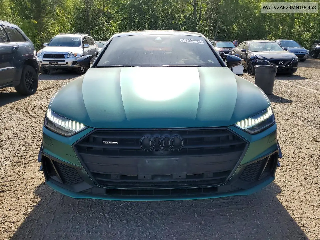 2021 Audi A7 Prestige S-Line VIN: WAUV2AF23MN104468 Lot: 57039826