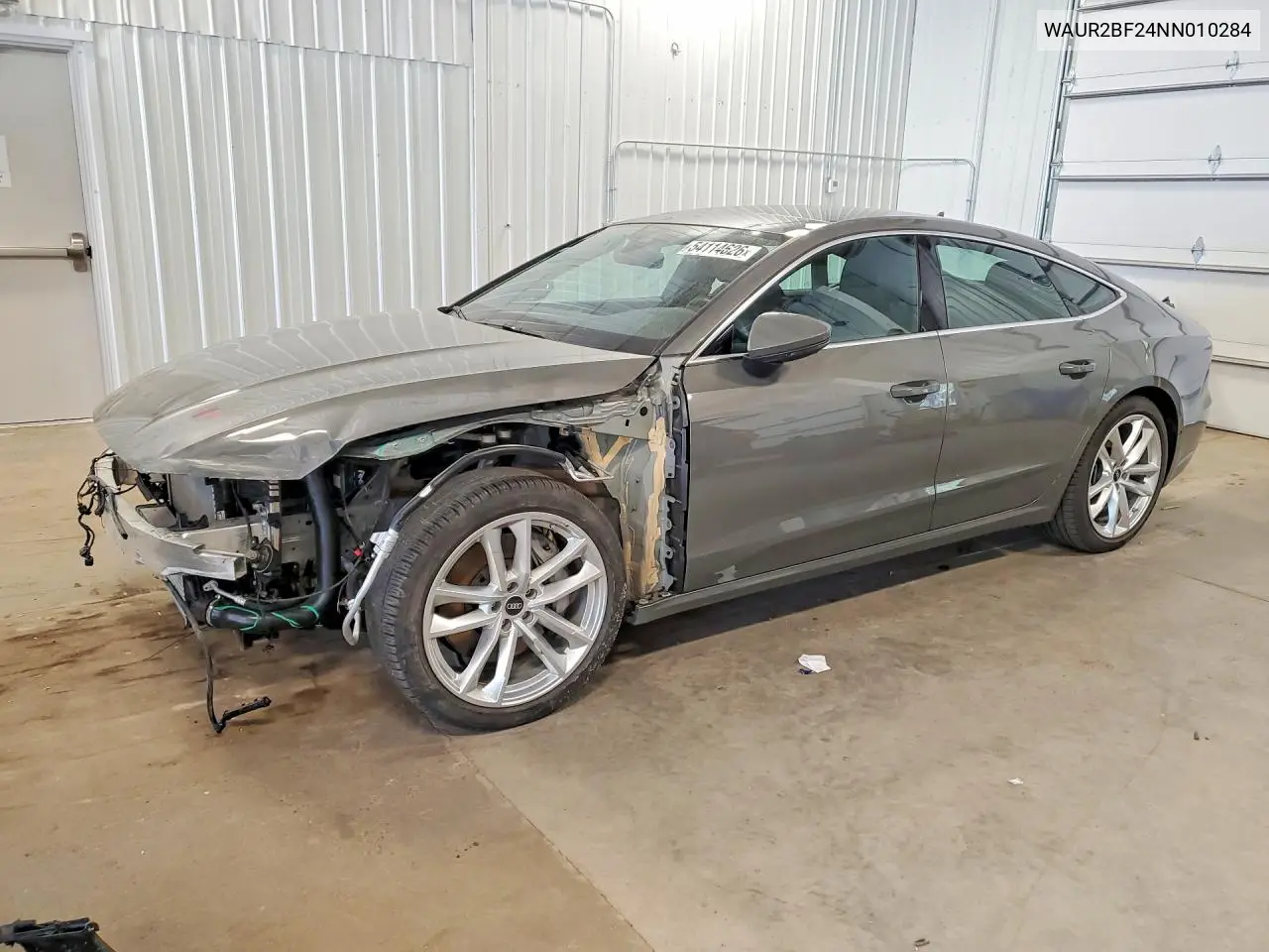 2022 Audi A7 Premium Plus VIN: WAUR2BF24NN010284 Lot: 54114626